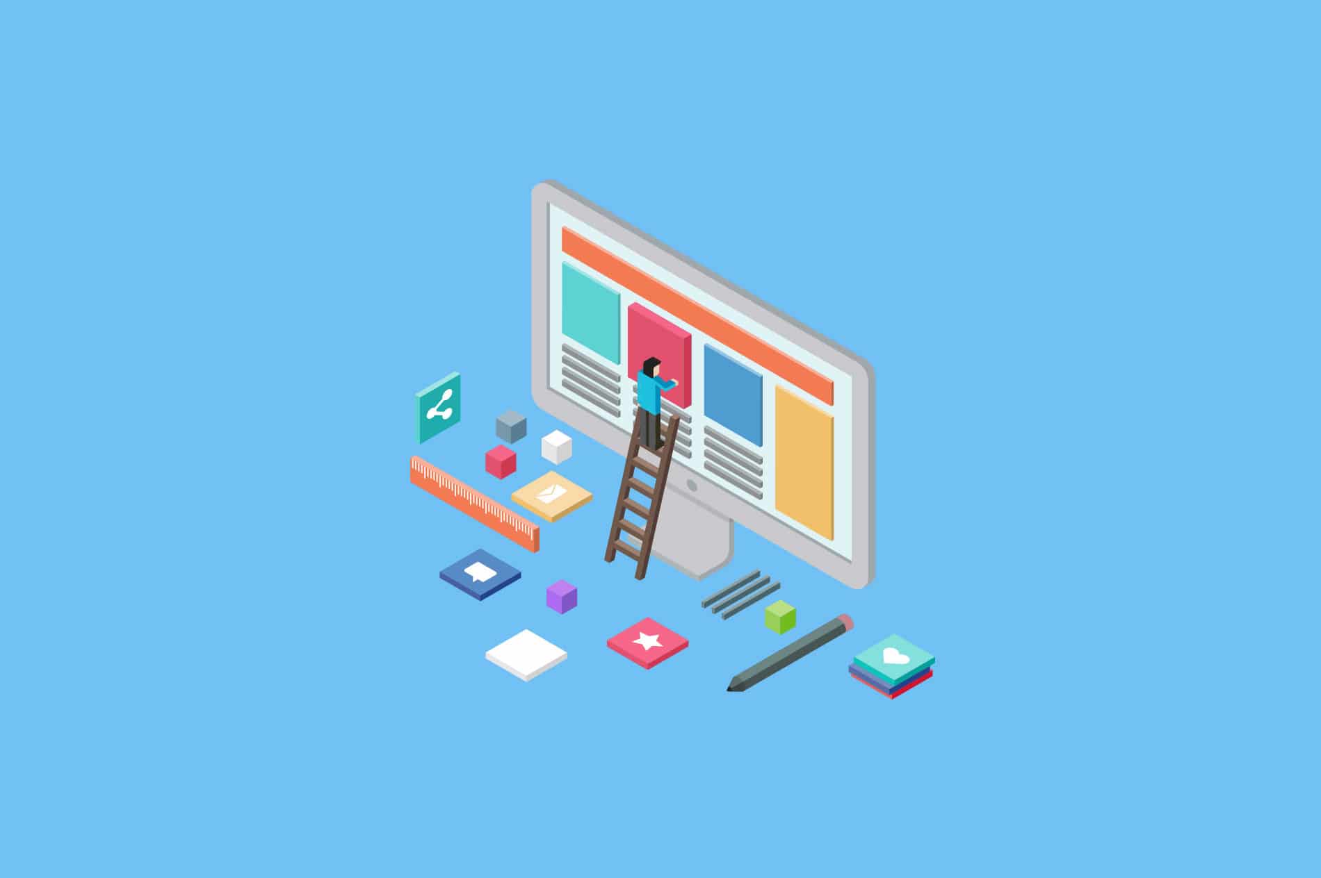 usability testing platforms vector graphic